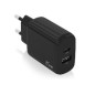 Cargador Pared AISENS USB-C USB-A 25W Negro (A110-0759)