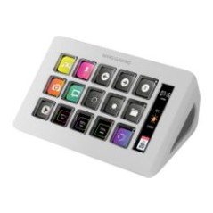 Control Deck Mars Gaming LCD 15 Teclas Blanco (MSDONEW)