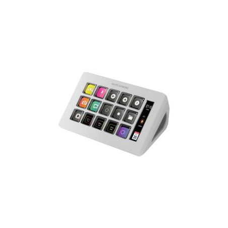 Control Deck Mars Gaming LCD 15 Teclas Blanco (MSDONEW)