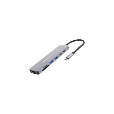Docking Station CONCEPTRONIC 7en1 USB-C 100W (DONN28G)