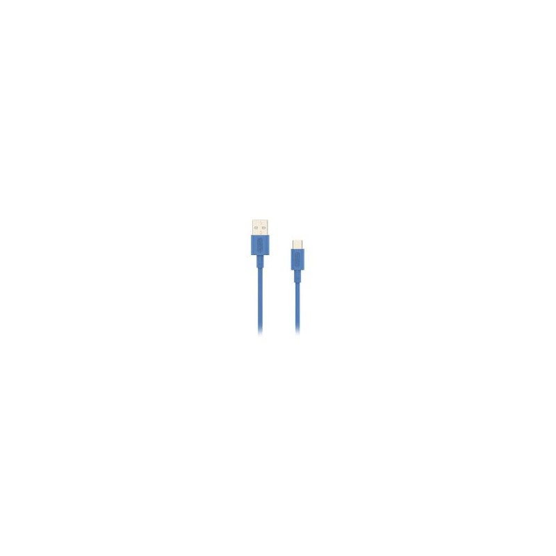 Cable NUBBEH Elisium USB-A/USB-C 1m Azul (NBTCABLACBL1)
