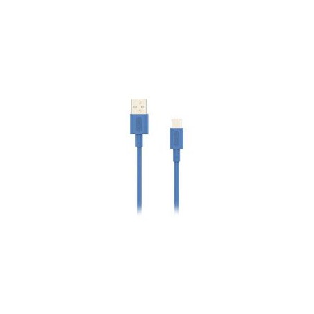 Cable NUBBEH Elisium USB-A/USB-C 1m Azul (NBTCABLACBL1)