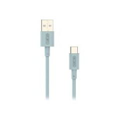 Cable NUBBEH Elisium USB-A/USB-C Turquesa (NBTCABLACT1)