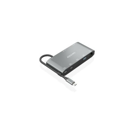 Dock Station AISENS USB-C a HDMI/USB/PD (ASUC-8P010-GR)