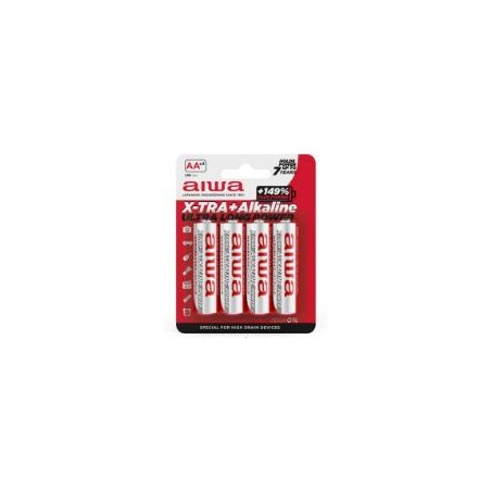 Pack 4 Pilas Aiwa AA LR6 Alcalinas 1.5V (AB-AALR6/4)