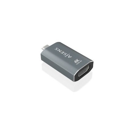 Adaptador AISENS USB-C /M a HDMI/H 4K Gris (A109-0862)