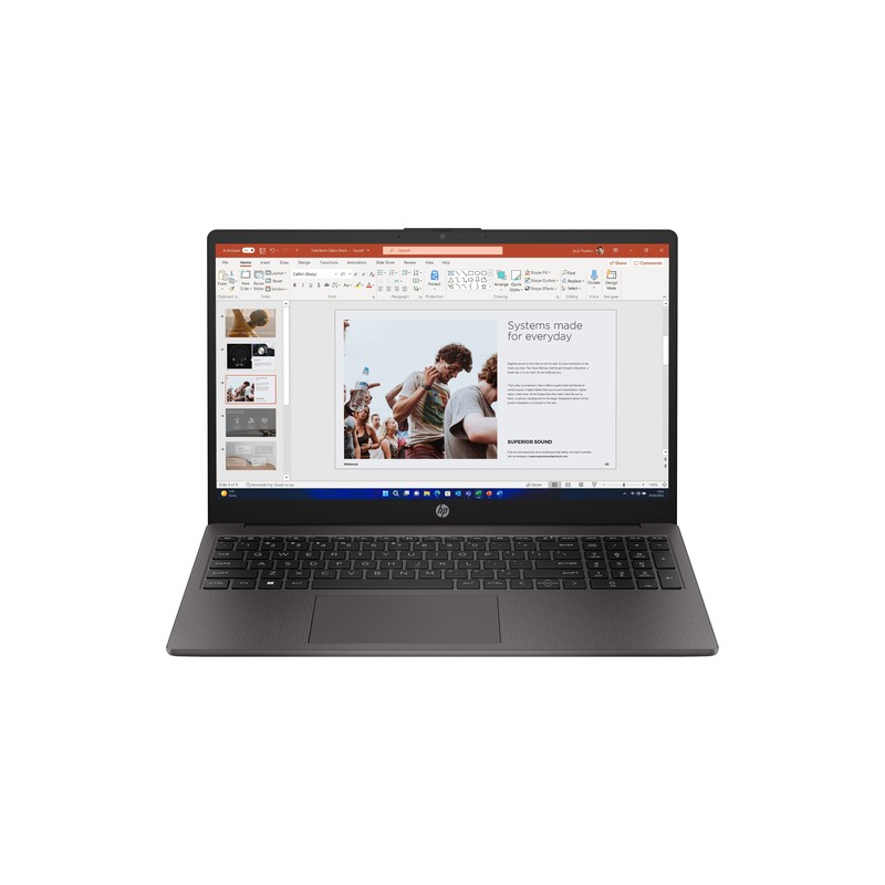 HP 250 G10 i3-1315U 8Gb 256Gb 15.6" W11P Plata(967X1ET)