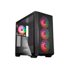 Caja Abysm Danube Kamp BX300 ATX mATX Negra (AB123012)