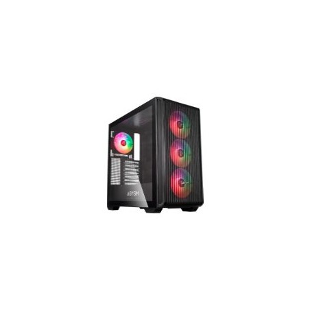 Caja Abysm Danube Kamp BX300 ATX mATX Negra (AB123012)