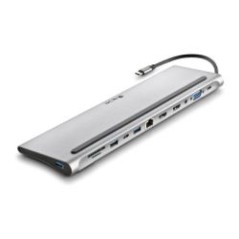 Dock Station NGS USB-C 12en1 Plata (WONDERDOCK12)