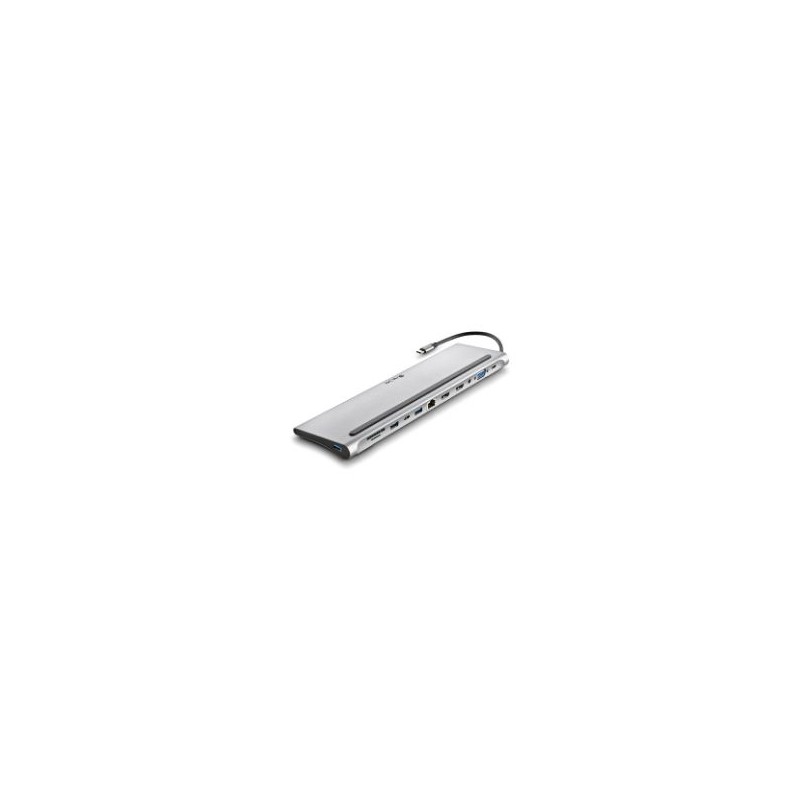 Dock Station NGS USB-C 12en1 Plata (WONDERDOCK12)