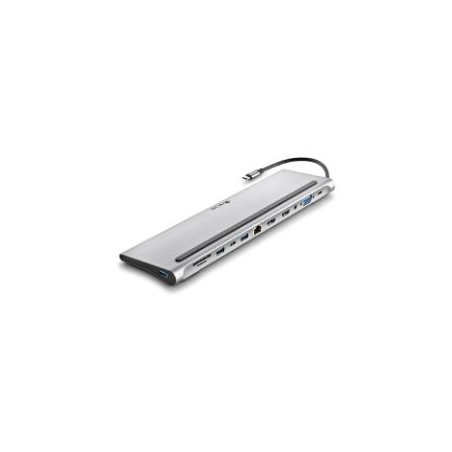 Dock Station NGS USB-C 12en1 Plata (WONDERDOCK12)