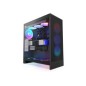 Caja NZXT H7 Flow RGB ATX EATX mATX Negra (CM-H72FB-R1)