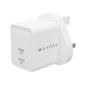 Cargador TARGUS HyperJuice 2xUSB-C 35W Blanco (HJG35UK)