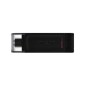 Pendrive Kingston DT 70 256Gb USB-C Negro (DT70/256GB)