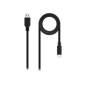 Nanocable USB-C/M a USB-A/M 1.5m Negro(10.01.2101-L150)