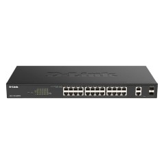 Switch D-Link 24xRJ45 GbE 2xSFP PoE (DGS-1100-26MPV2/E)