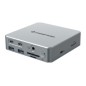Dock Station CONCEPTRONIC USB-A/C HDMI Plata (DONN25G) Dock Station CONCEPTRONIC USB-A/C HDMI Plata (DONN25G)