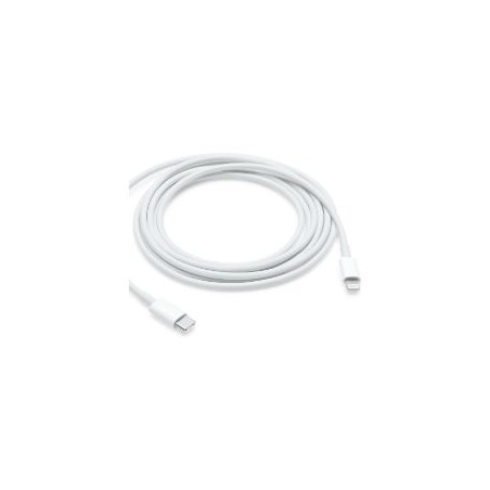Cable Apple USB-C/M a Lightning/M 2m Blanco (MW2R3ZM/A)