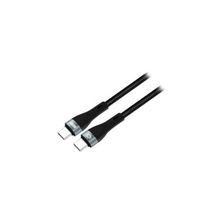 Cable CONCEPTRONIC USB-C M/M 100W 1.2m Negro(ETTA01B12)