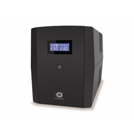S.A.I. CONCEPTRONIC 1500VA 900W 6 Tomas Negra (ZEUS08E)
