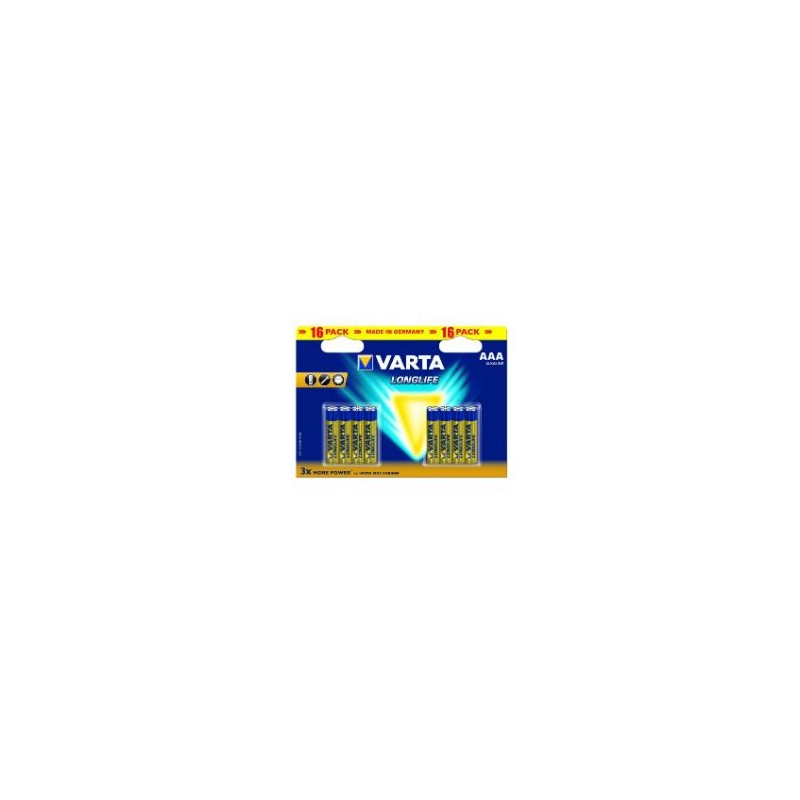 Pilas Varta Longlife AAA Blister 16 (4103214416) Pilas Varta Longlife AAA Blister 16 (4103214416)