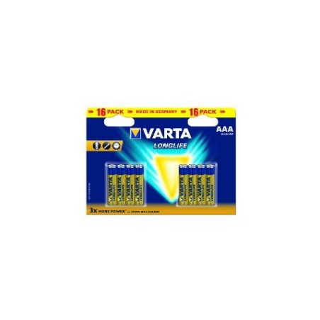 Pilas Varta Longlife AAA Blister 16 (4103214416)