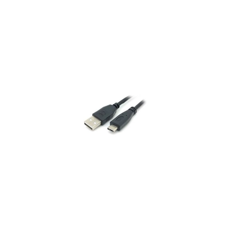 Cable EQUIP USB-A/M a USB-C/M 3m Negro (EQ128886) Cable EQUIP USB-A/M a USB-C/M 3m Negro (EQ128886)
