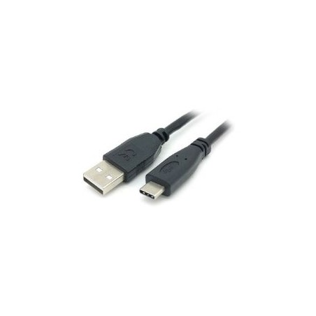 Cable EQUIP USB-A/M a USB-C/M 3m Negro (EQ128886)