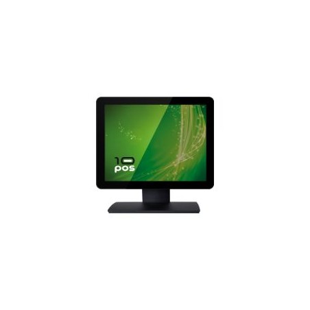 Monitor TPV 10POS 15" TFT Táctil USB Negro (TS-15HV)