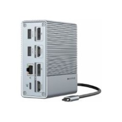 Dock Station TARGUS HyperDrive 12en1 Plata (HDG212B-GL)