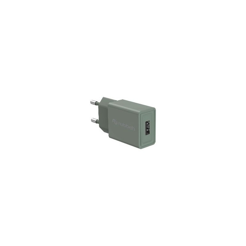 Cargador Pared NUBBEH 1USB-A 10W Verde (NBWALLCHUSBG10)