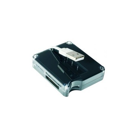 Lector Tarjetas NGS USB2 Negro/Blanco (MULTIREADER PRO)