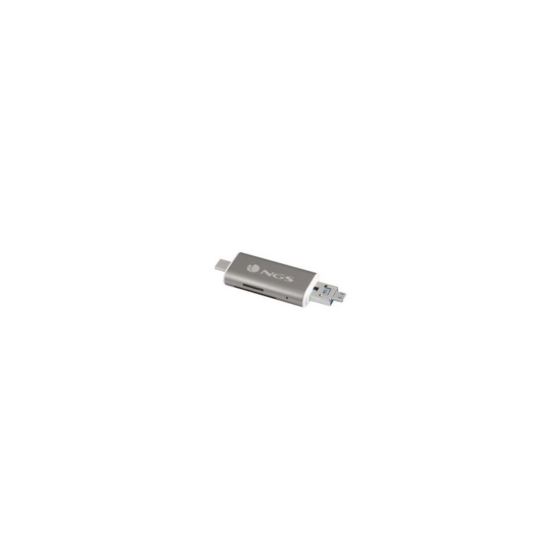Hub NGS 5en1 1xUSB 2.0 1xmUSB Gris/Blanco (ALLY READER) Hub NGS 5en1 1xUSB 2.0 1xmUSB Gris/Blanco (ALLY READER)