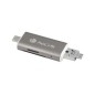 Hub NGS 5en1 1xUSB 2.0 1xmUSB Gris/Blanco (ALLY READER) Hub NGS 5en1 1xUSB 2.0 1xmUSB Gris/Blanco (ALLY READER)