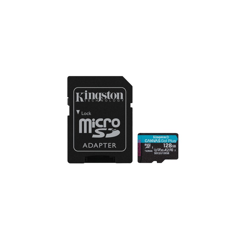 Kingston Micro SDXC 128Gb + Adaptador SD (SDCG3/128GB)