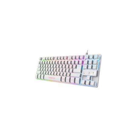 Teclado Gaming Trust GXT 833W Thado TKL Blanco (24739)