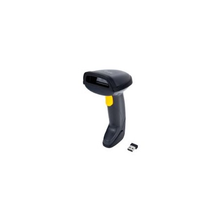 Escáner EQUIP Código de Barras 1D/2D RF Negro (351024)