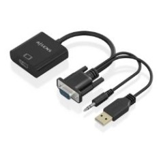 Conversor AISENS VGA/3.5mm/USB-A/M a HDMI/H(A115-0872)