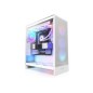 Caja NZXT H7 Flow RGB ATX mATX Blanca (CM-H72FW-R1)