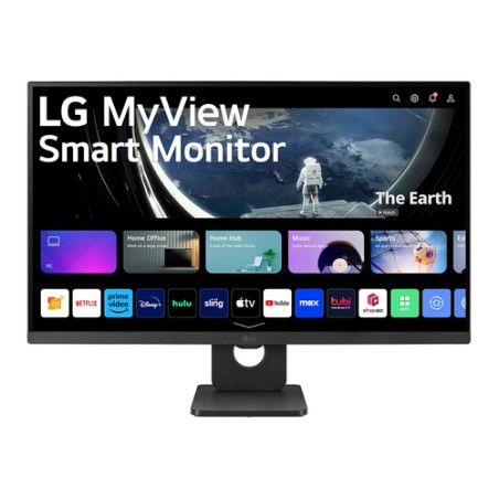 Monitor Smart LG 27" IPS FHD WebOS 23 Negro (27SR50F-B)