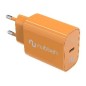 Cargador Pared NUBBEH 1USB-C 25W Naranja (NBWALLCHCO25)