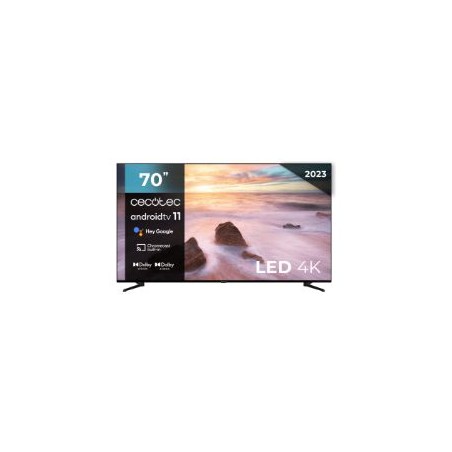 TV CECOTEC ALU20070 M 70" 4K UHD Android TV 11 (02616)