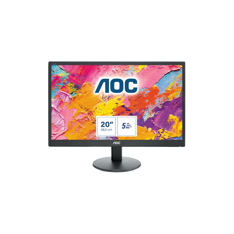 Monitor AOC 20" W-LED TN HD+ VGA Negro (E2070SWN)