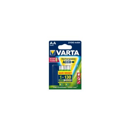 Pilas Recargables Varta AA Blister 2 (56706101402)