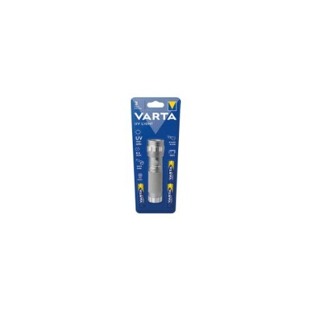 Linterna Varta Luz UV LED LR03/AAA Plata (15638101421)