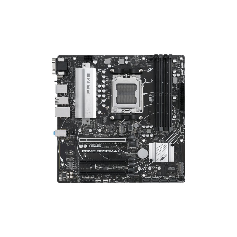 ASUS PRIME B650M-A II-CSM:(AM5) 4DDR5 DP HDMI VGA mATX ASUS PRIME B650M-A II-CSM:(AM5) 4DDR5 DP HDMI VGA mATX