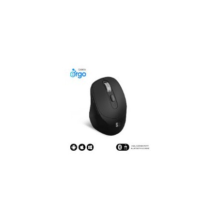 Ratón SUBBLIM Comfort Bluetooth Negro (SUBMO-EDCON01)