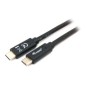 Cable EQUIP USB-C/M a USB-C/M 1m Negro (128346)