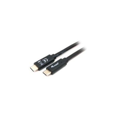 Cable EQUIP USB-C/M a USB-C/M 2m Negro (128347)
